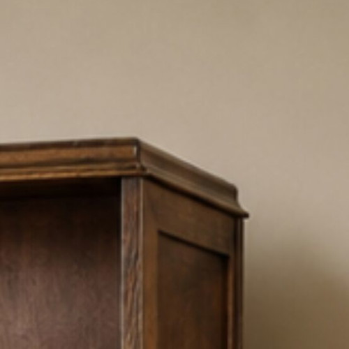 Solid Oak Antique Bookcase circa 1900 used