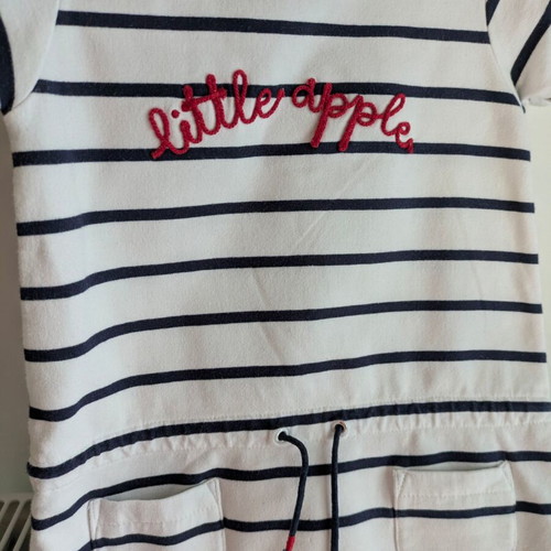 Losan striped dress 18-24 months like new
