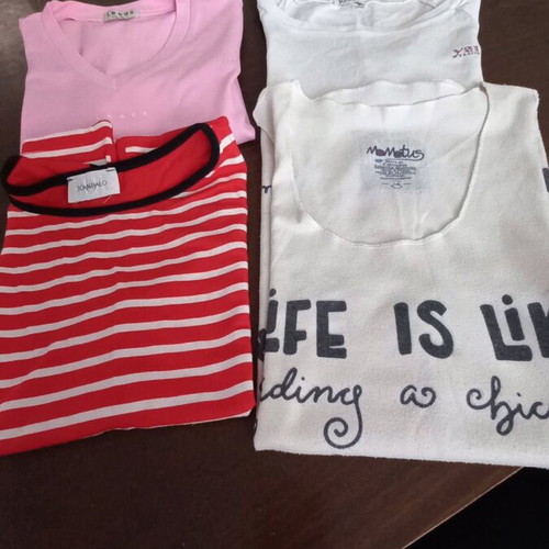 Women's blouses used, 4 different in good condition