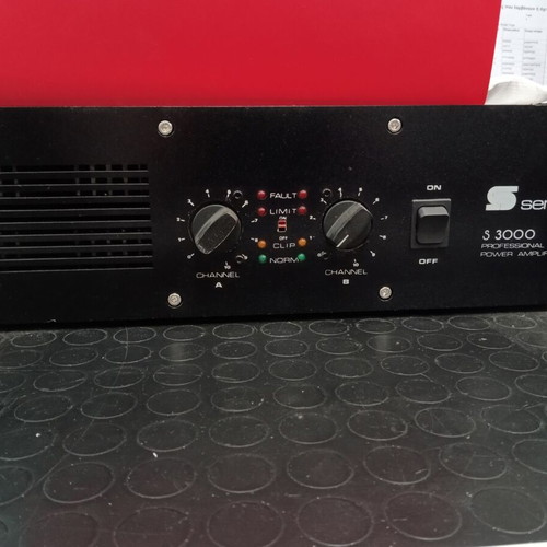 PA Sertec S 3000 amplifier like new, vintage professional