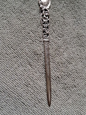 Ασημένιος χαρτοκόπτης 925 ή 835 σαν καινούργιος