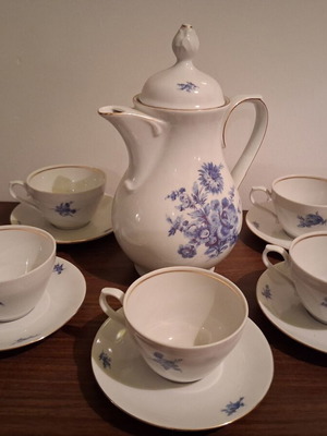 Vintage Winterling Bavaria tea set used porcelain Germany