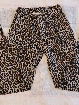 Animal Print Pants new, high waist with wide leg