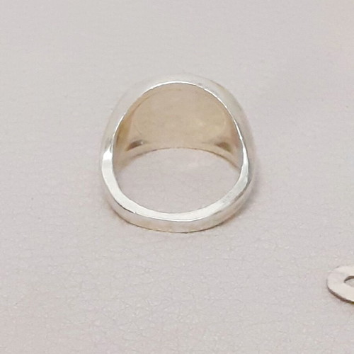 Vintage ring from the 60s like new, gold and blue