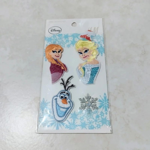 Disney Frozen Elsa Olaf iron-on patches for kids