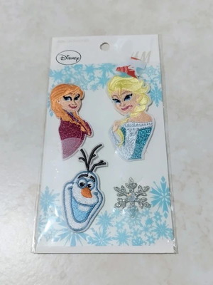 Disney Frozen Elsa Olaf iron-on patches for kids