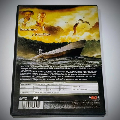 The Land That Time Forgot Special 3D Edition DVD like new with 2 glasses