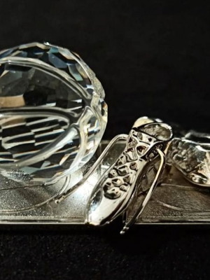 Swarovski Επιτραπέζιο Διακοσμητικό Μπάσκετ Κρυστάλλινο Καινούργιο