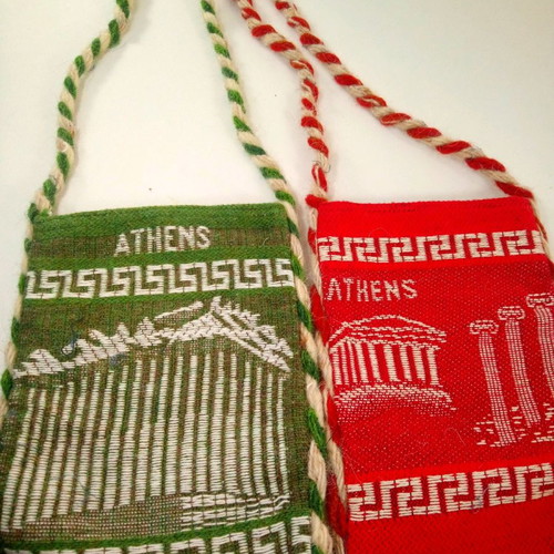 Traditional woven tagaria 'Acropolis' new, pack of two