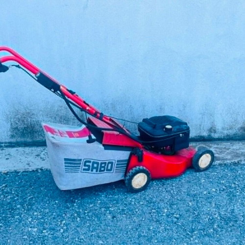 SABO Petrol Lawn Mower with Aluminum Chassis used