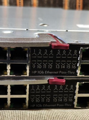 Modules HP 1Gb Ethernet Pass-Thru σαν καινούργιο, πακέτο 2