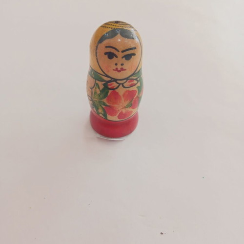 Wooden Babushka Miniature Figure like new