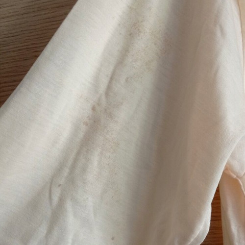 Nightgown with long sleeves used, peach color, size Large