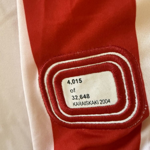 Olympiacos 2004-05 Umbro Djordjevic #11 Limited Edition Jersey like new