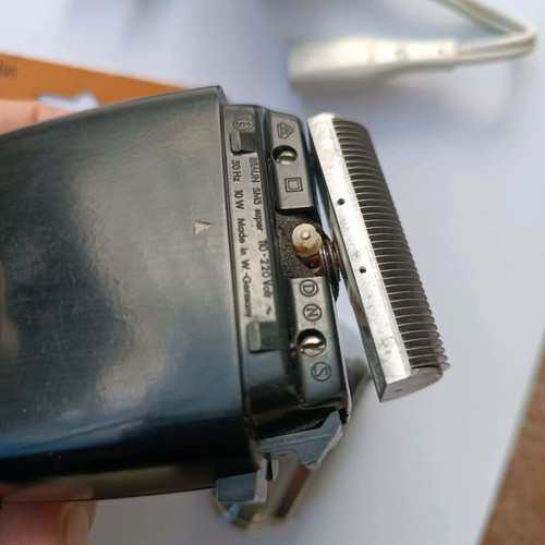 Vintage Braun SM3 Super Shaver used electric shaver from 1960s