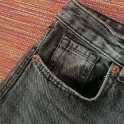 Stradivarius dark grey wide leg jeans, size XXS