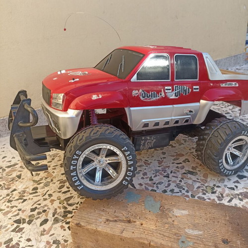Remote Control Jeep Red Rear-Wheel Drive Like New