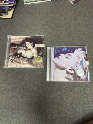 Madonna 2CD True Blue and Like a Virgin like new, pop