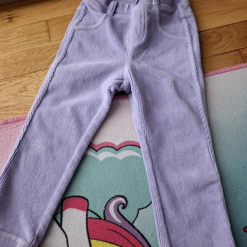 Benetton baby pants for girl 18-24 months used, cotton corduroy