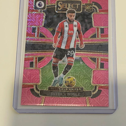 Panini Select Jayden Bogle RC 2023-24 card new, Sheffield United