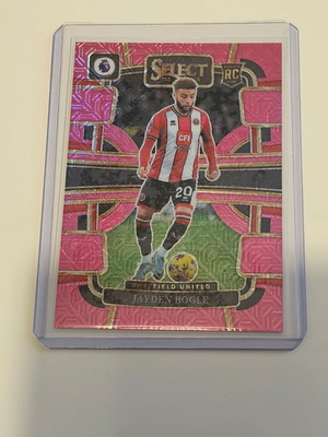 Panini Select Jayden Bogle RC 2023-24 card new, Sheffield United