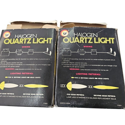 Fog lights like new, set of 2 pieces
