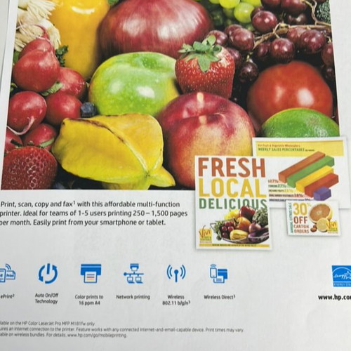 HP Color LaserJet Pro MFP M181fw σαν καινούργιο με WiFi