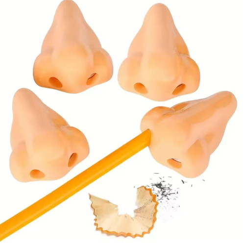 Nose-Shaped Sharpener new, original school supply