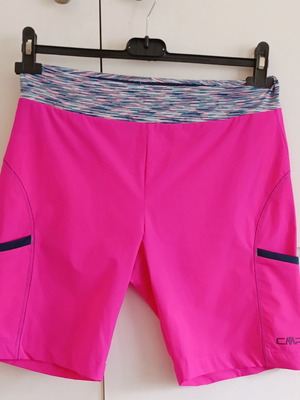 CMP Light Climb women's sports shorts new, pink with elastic waistband
