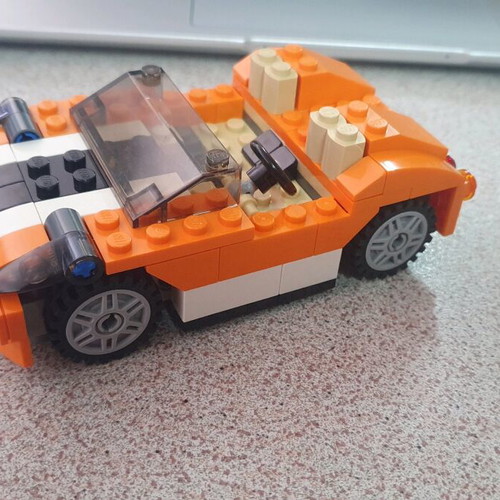 Lego Creator Sunset Speeder 31017 used without instructions and box