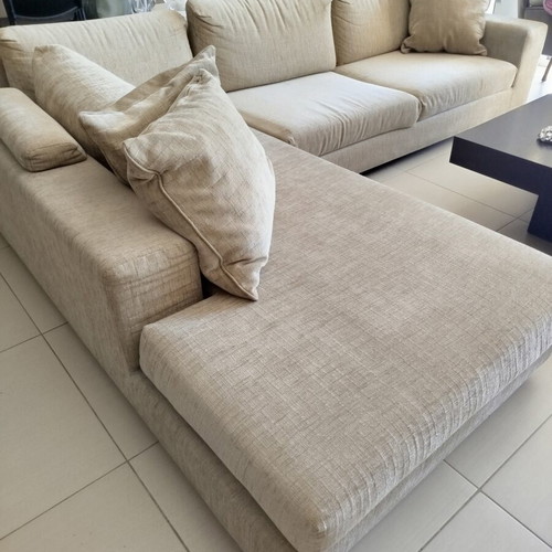 3-Seater Sofa and Recliner Anthis like new, 300x220 cm