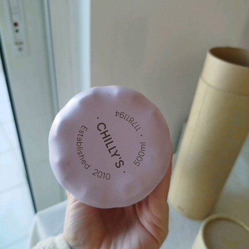 Chilly's bottle used 500 ml light purple-lilac