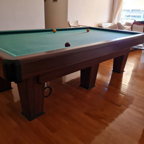 French Billiard Table heated, like new, 2.80 x 1.50 m