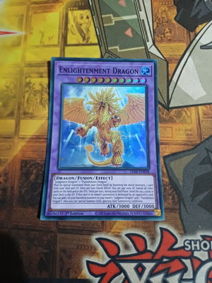 Enlightenment Dragon LEDE super rare κάρτα σαν καινούργιο