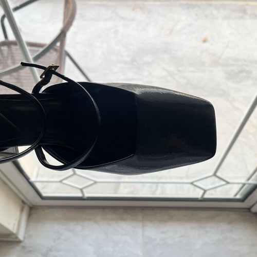 Zara Mary Jane heels new, size 40, black patent leather