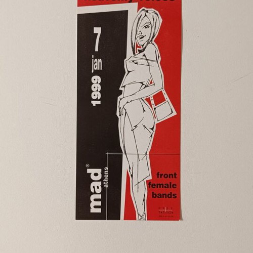 Flyer Heavenly Voices MAD Athens 1999 like new