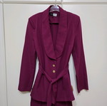 Raccar suit new fall/spring magenta