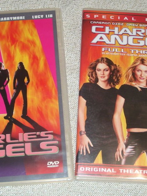 Charlie's Angels DVD set used, 2 movies with subtitles