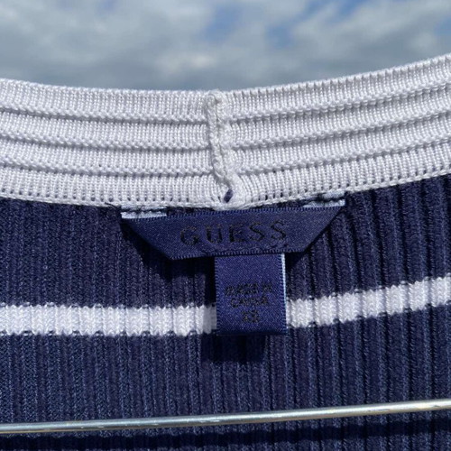Guess dress, white and blue, size S