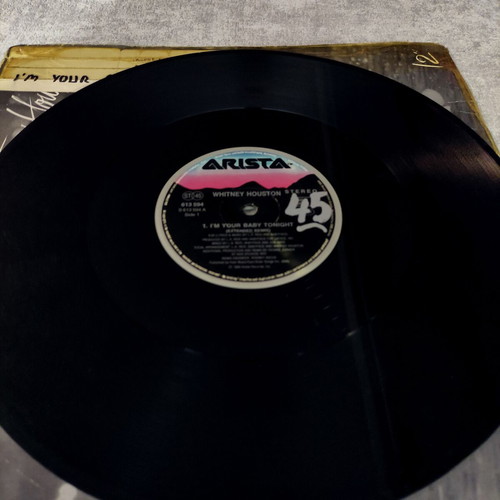 Whitney Houston I'm Your Baby Tonight 12'' Maxi Single used