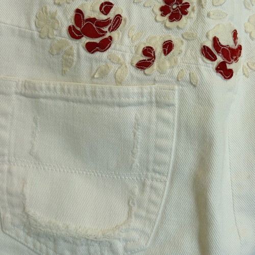 Gianfranco Ferre women's white denim suit like new, size M