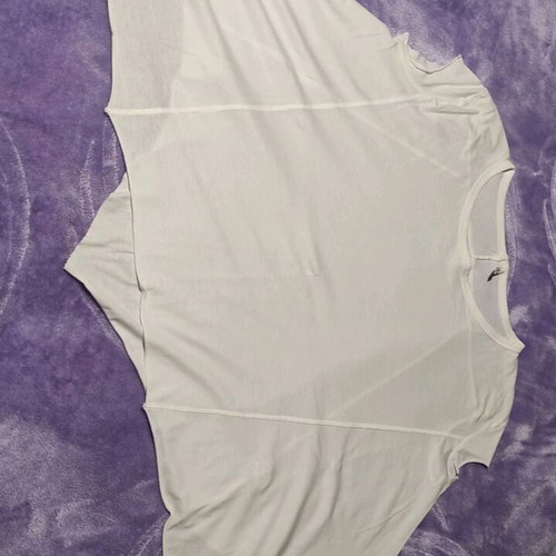 Asymmetric blouse Stradivarius white like new, large