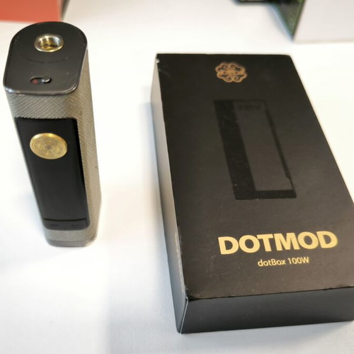 DotBox 100W vape mod used with IP67 certification