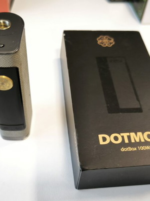 DotBox 100W vape mod used with IP67 certification
