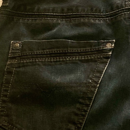 Diesel Krayver Black Denim Pants like new, size L