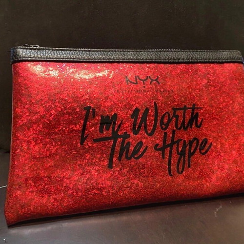Nyx collectible toiletry bag new, with rhinestones