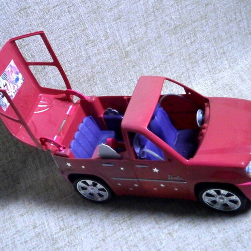 Barbie Mattel SUV playset used without box 2010