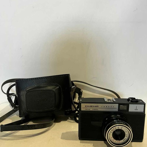 Lomo Smena Symbol vintage analog camera with case used