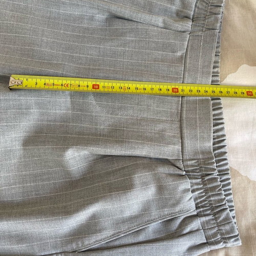 Bershka grey trousers size S like new