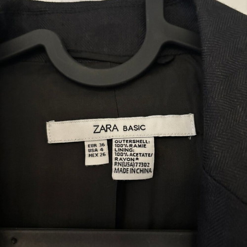 Zara linen jacket like new, size S